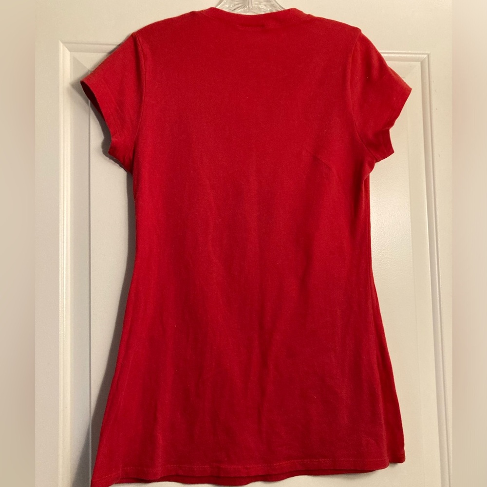 Vintage Bling Butterfly Floral Cotton Tee - Picture 6 of 7
